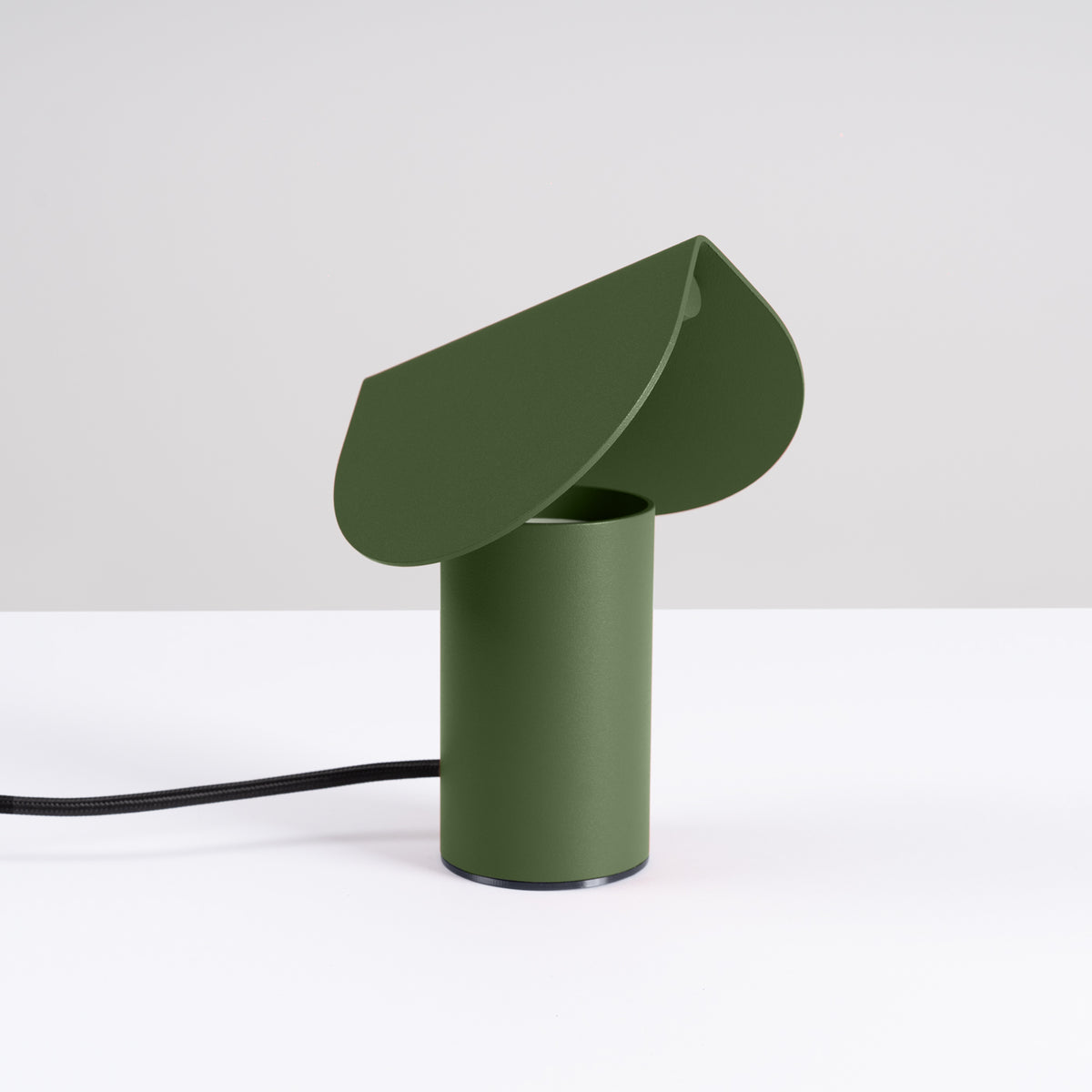 Lampe à poser Biscuit 15 cm vert olive