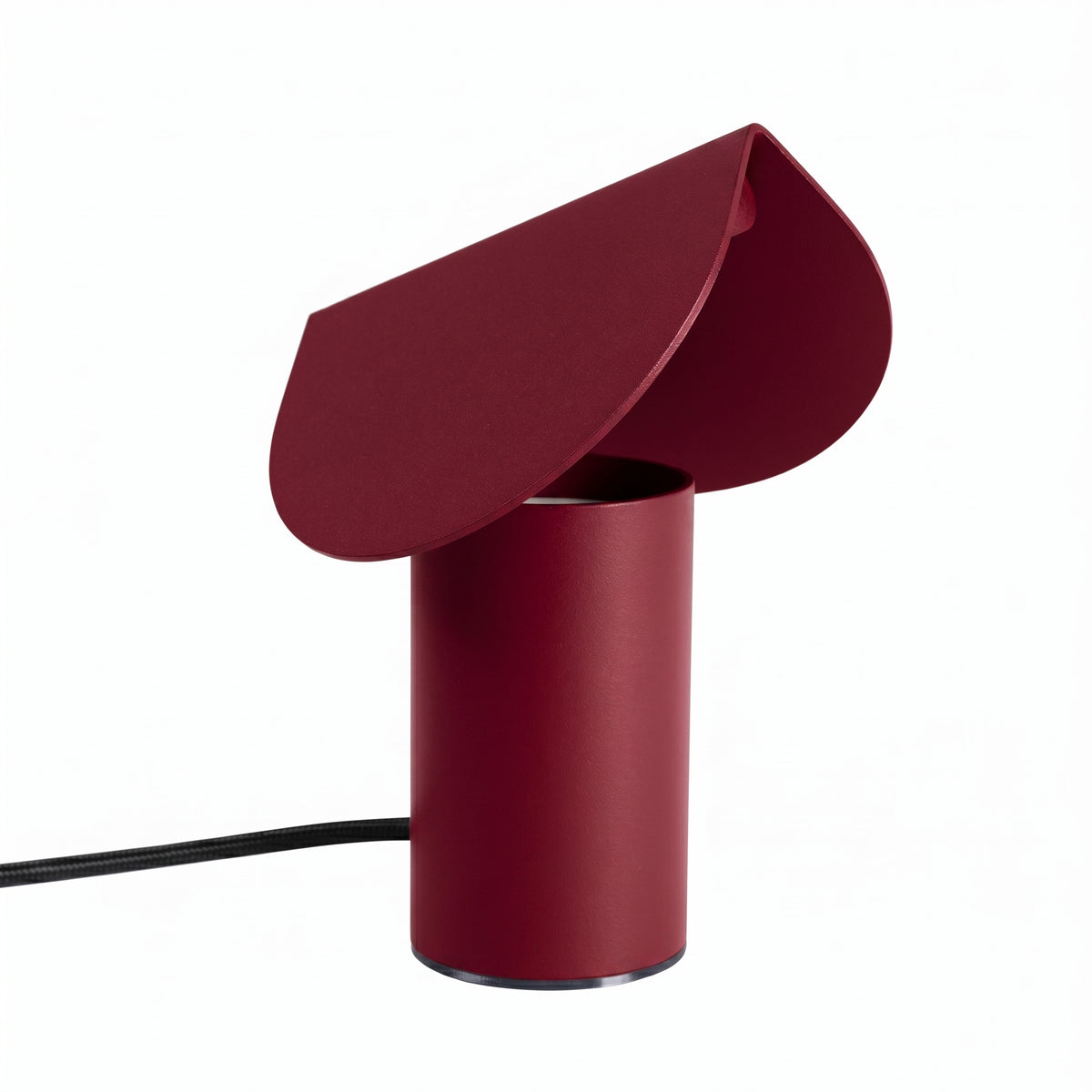 Lampe à poser Biscuit 15 cm bordeaux