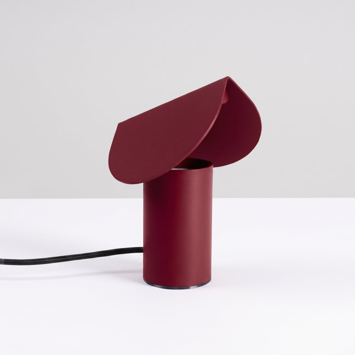 Lampe à poser Biscuit 15 cm bordeaux