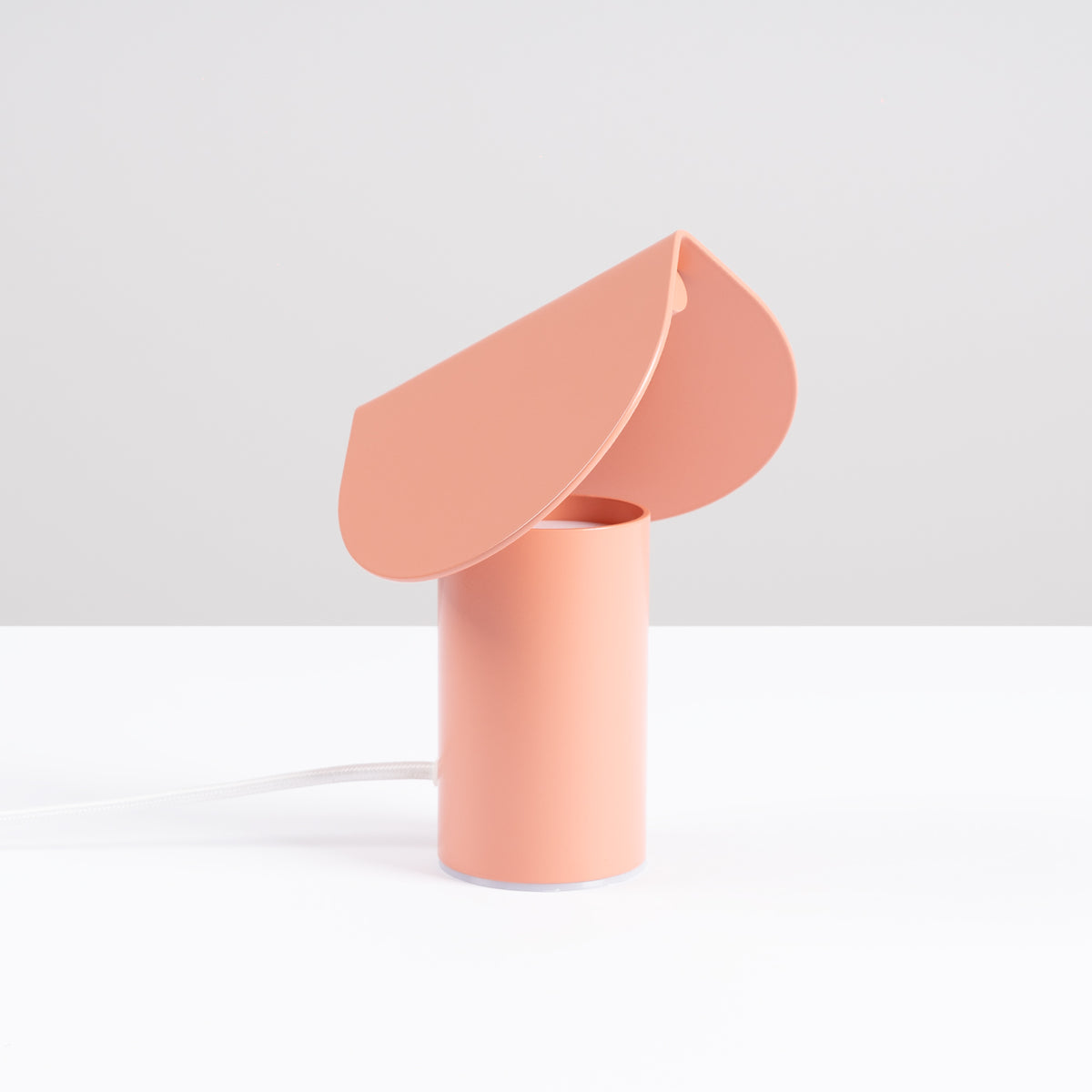 Lampe à poser Biscuit 15 cm pêche