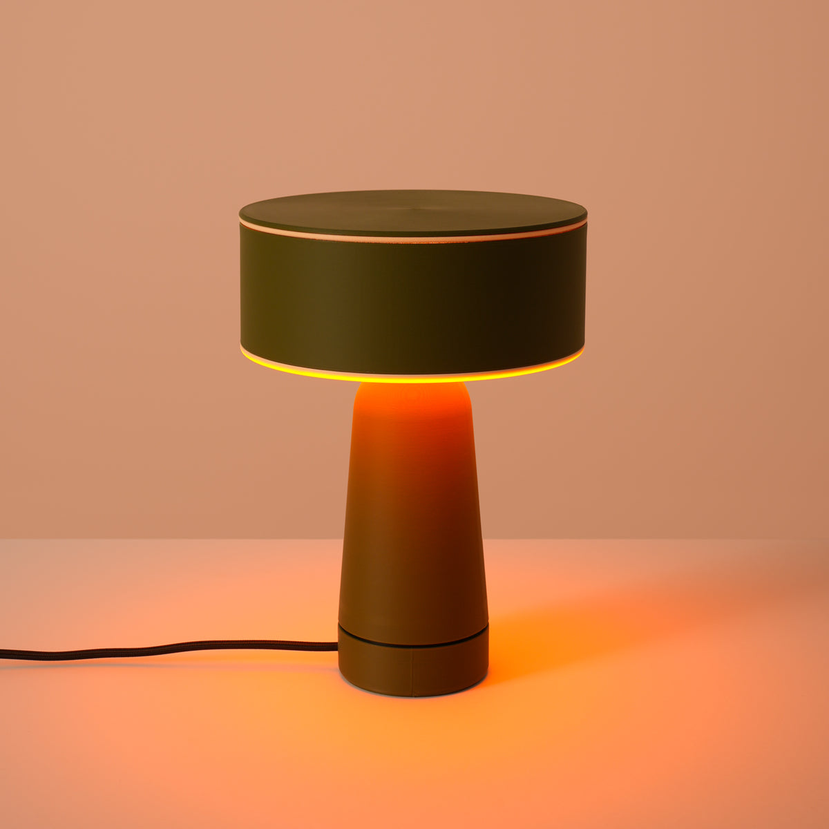 Lampe à poser Axo 28 cm vert olive