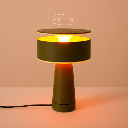 Lampe à poser Axo 28 cm vert olive