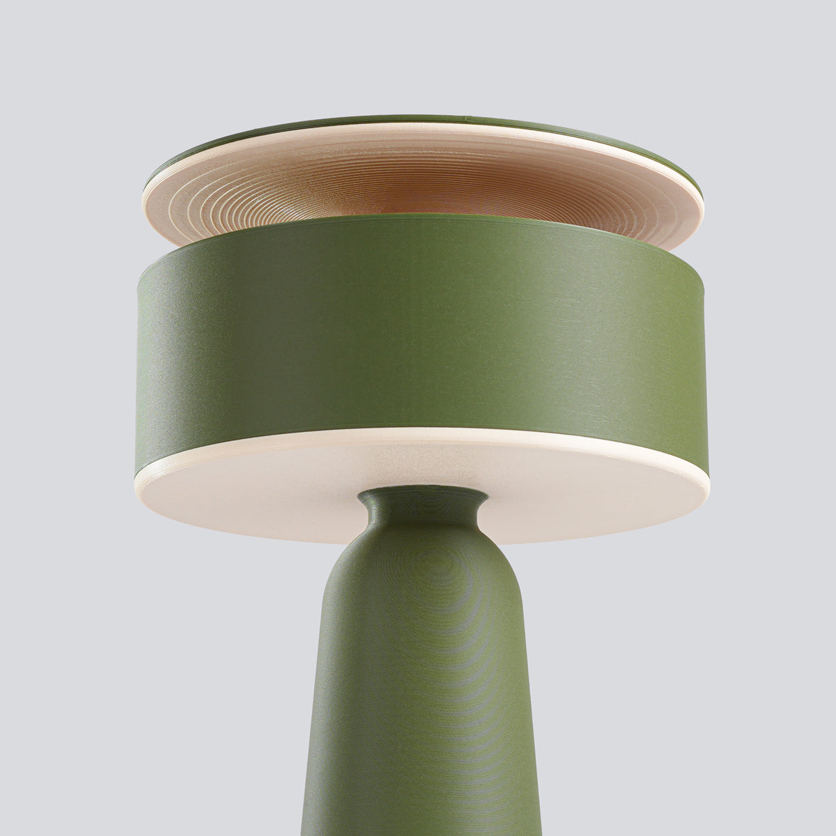 Lampe à poser Axo 28 cm vert olive