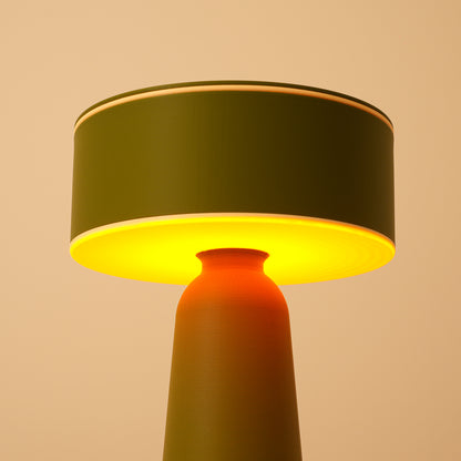 Lampe à poser Axo 28 cm vert olive