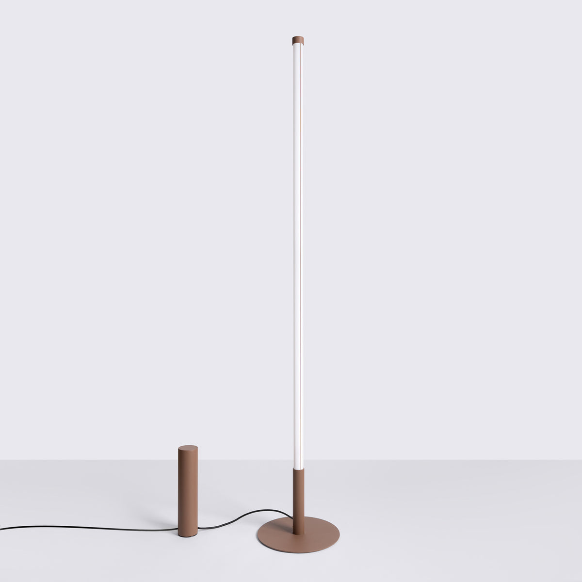 Lampadaire Trang 150 cm marron