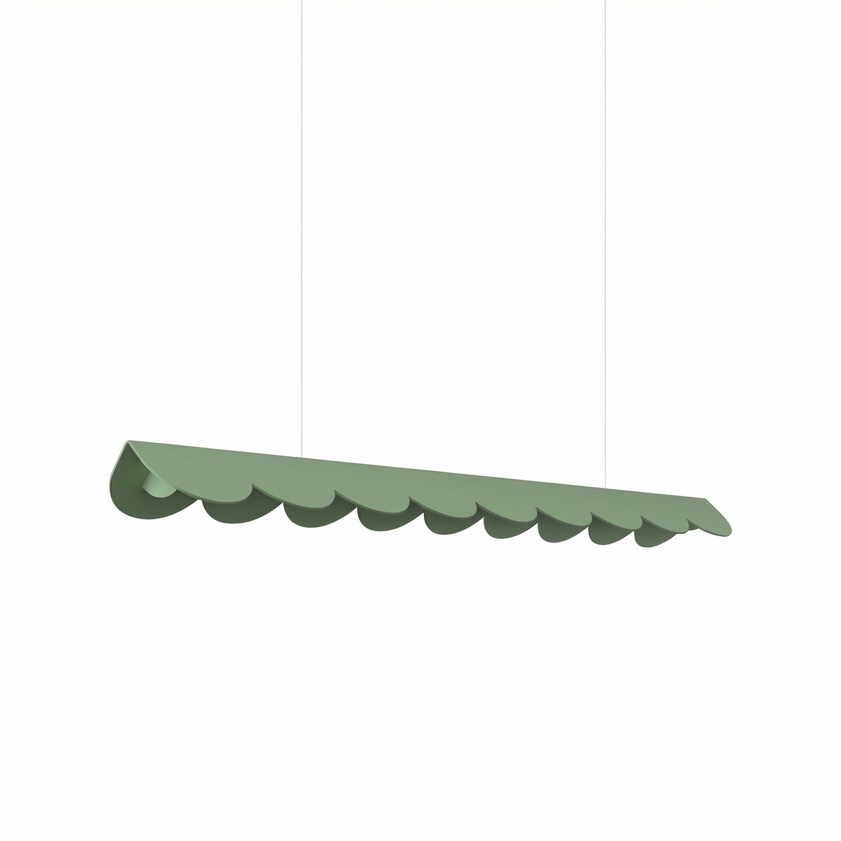 Suspension Biscuit 98 cm vert sauge
