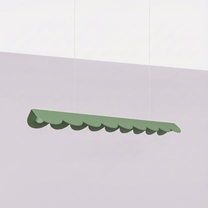 Suspension Biscuit 98 cm vert sauge