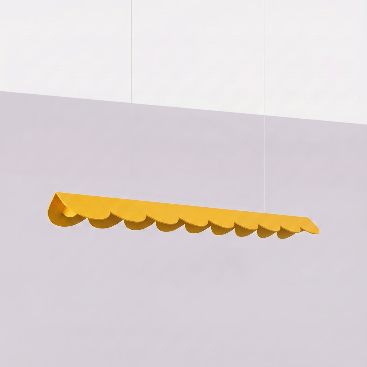 Suspension Biscuit 98 cm jaune