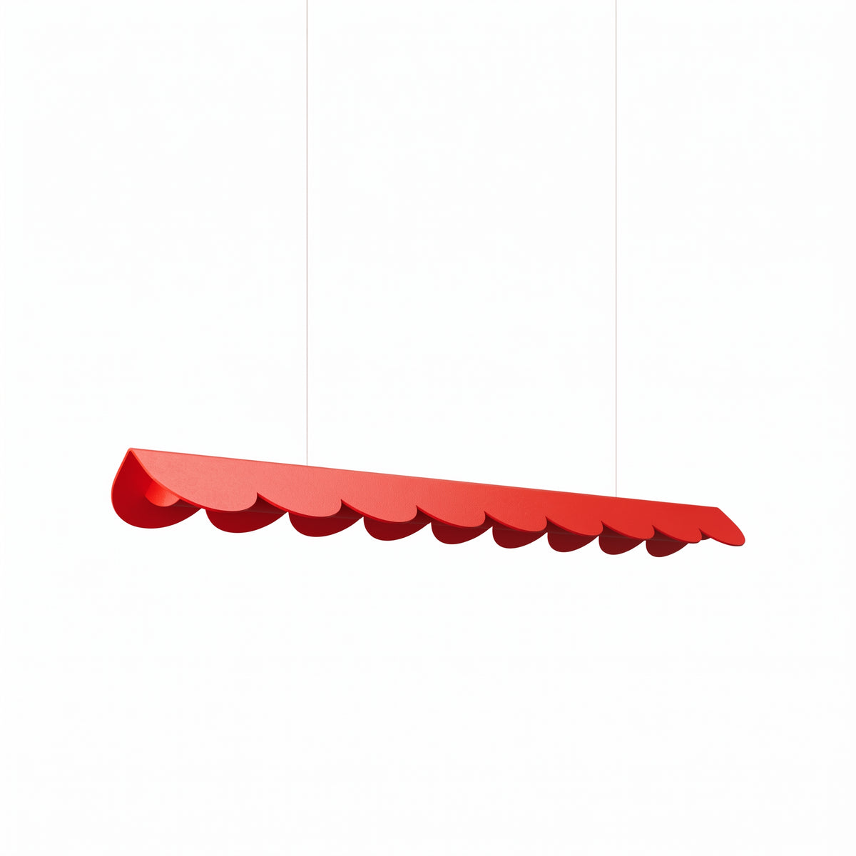 Suspension Biscuit 98 cm rouge