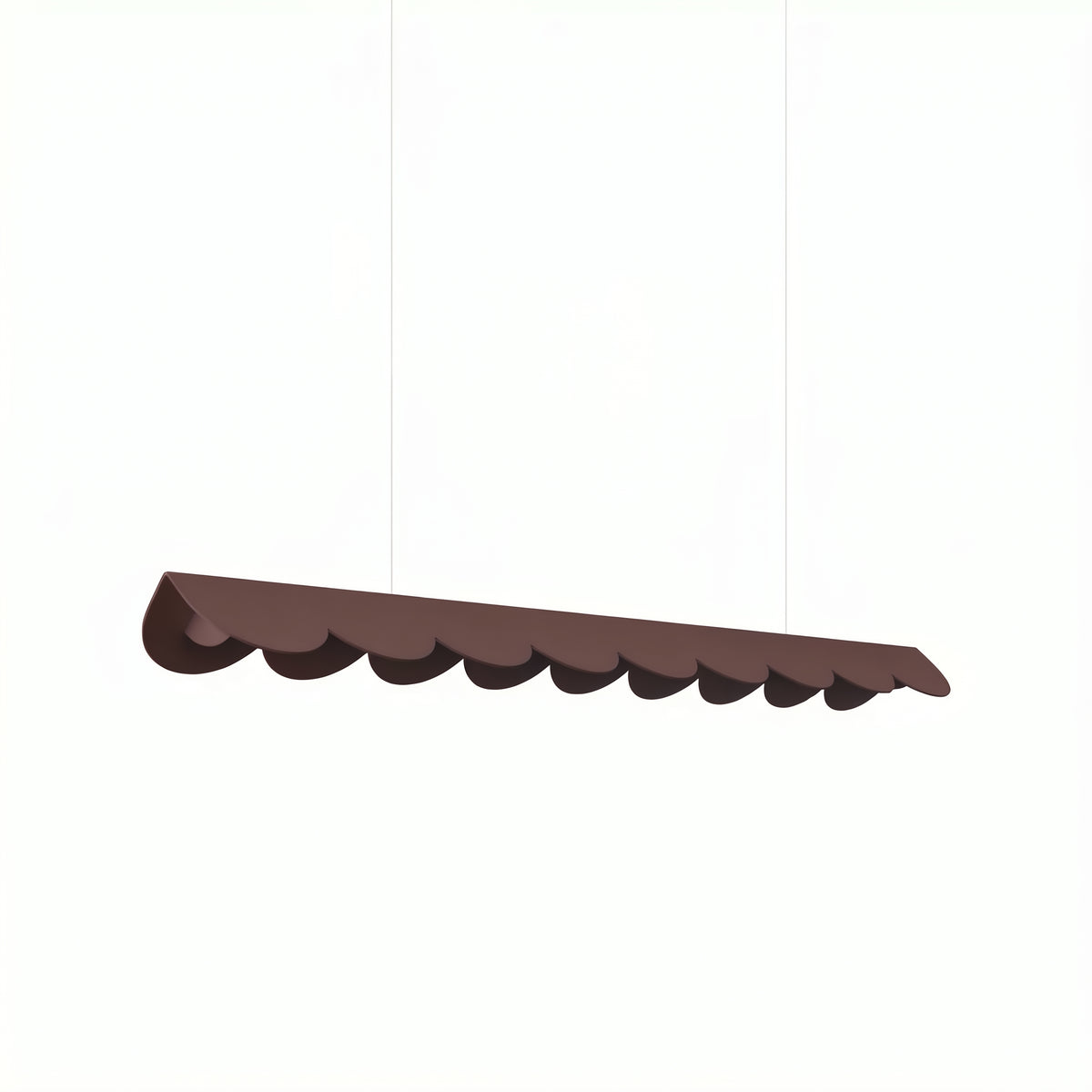 Suspension Biscuit 98 cm marron