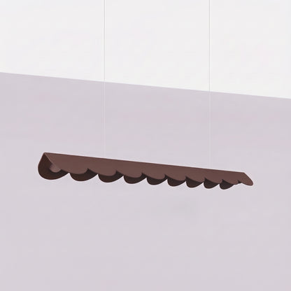 Suspension Biscuit 98 cm marron