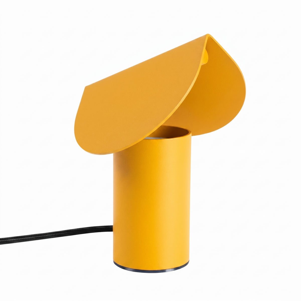 Lampe à poser Biscuit 15 cm jaune