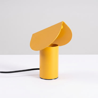 Lampe à poser Biscuit 15 cm jaune