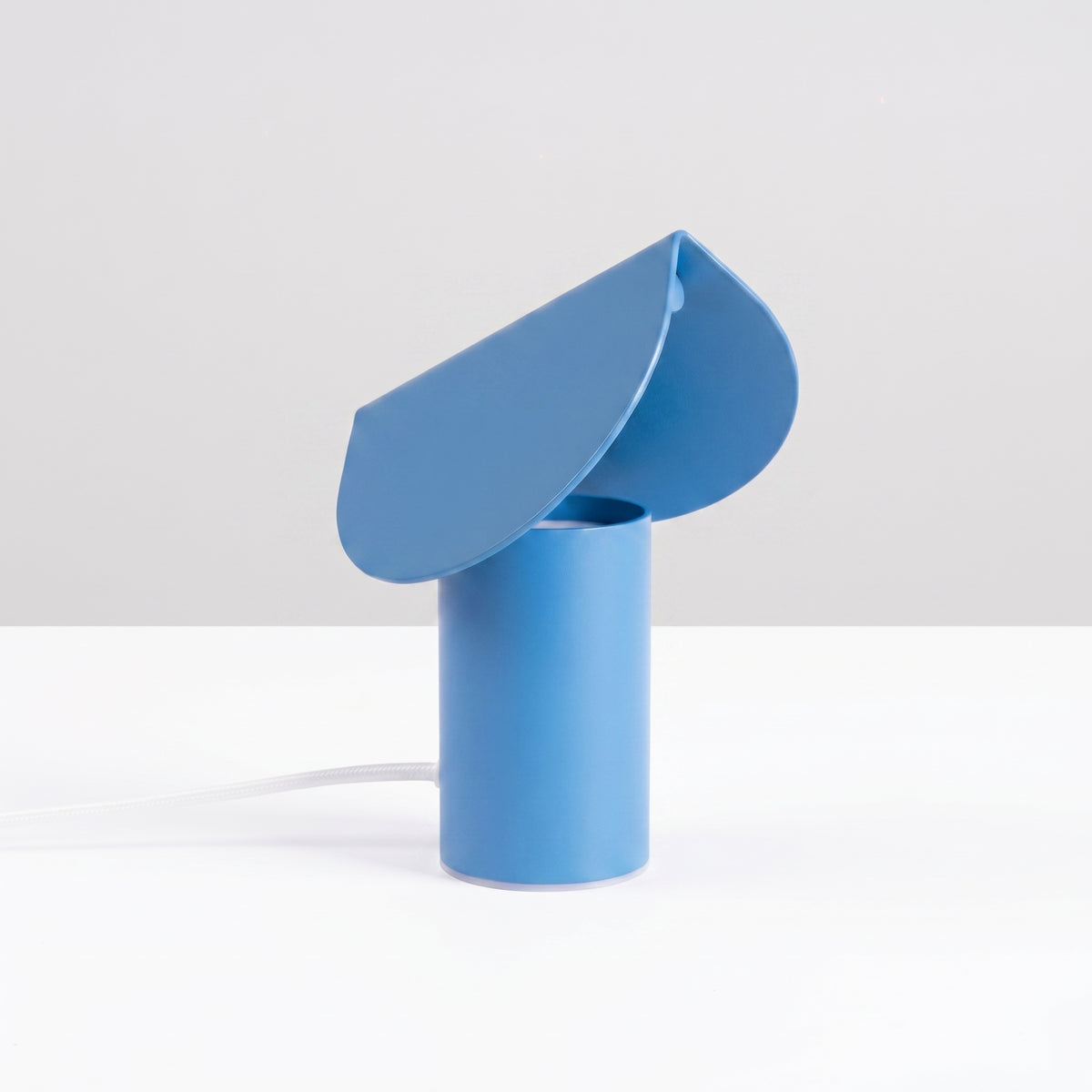 Lampe à poser Biscuit 15 cm bleu ciel