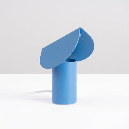 Lampe à poser Biscuit 15 cm bleu ciel