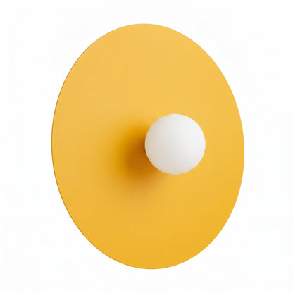 Applique Ake Ø 50 cm jaune