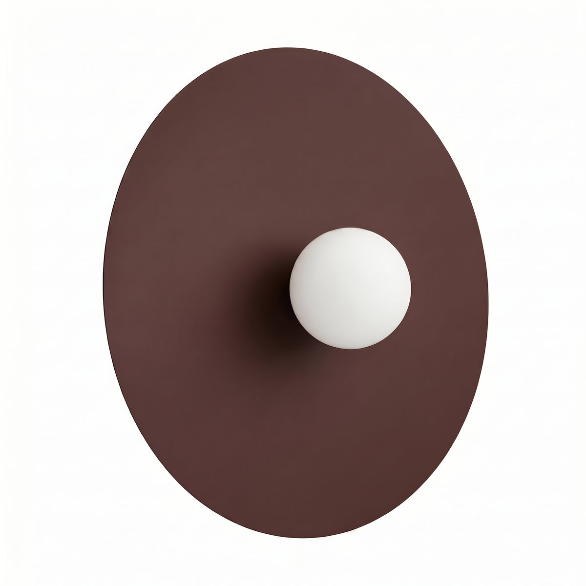 Applique Ake Ø 50 cm marron