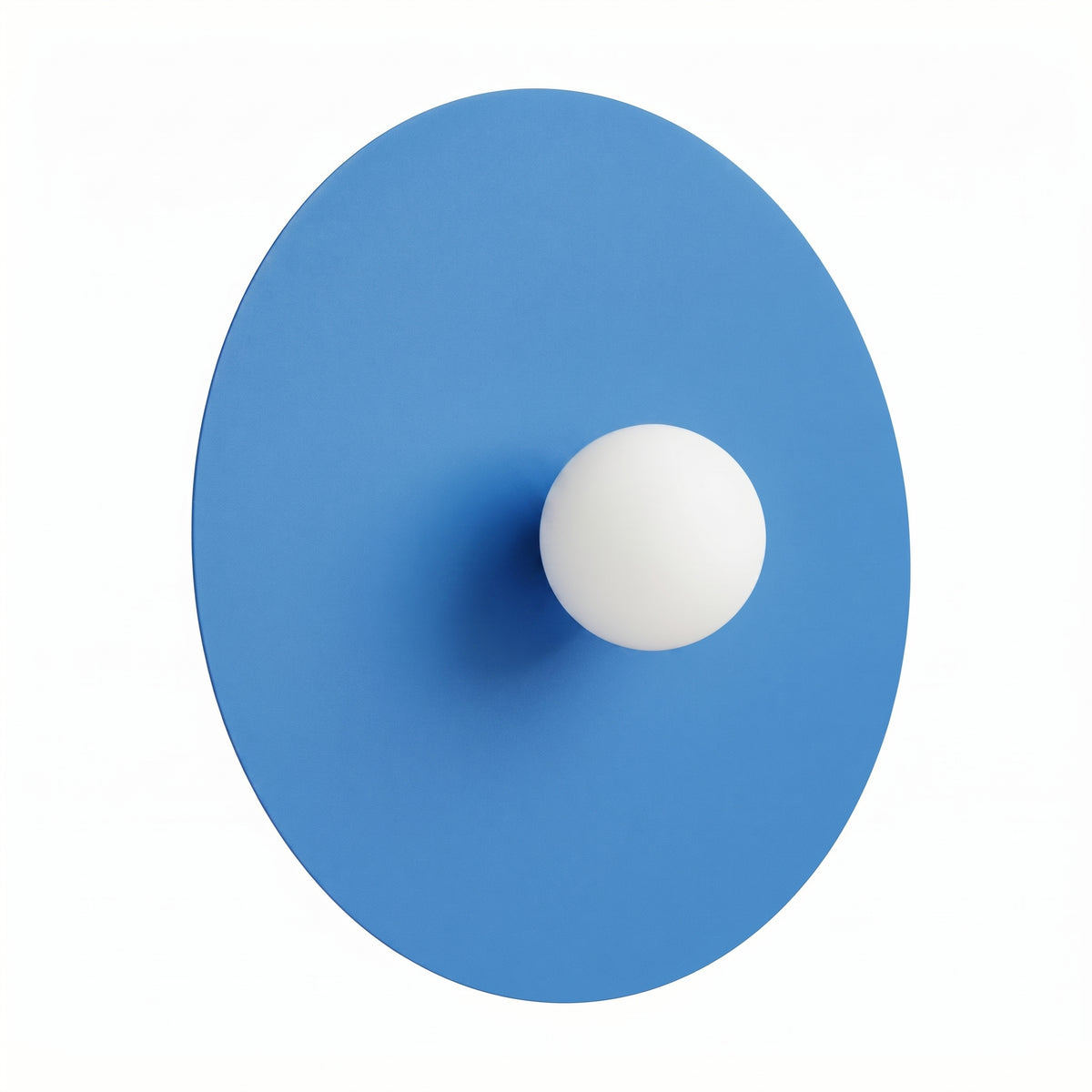 Applique Ake Ø 50 cm bleu ciel
