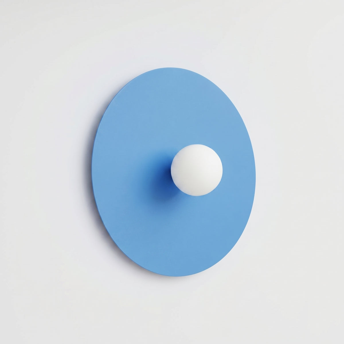 Applique Ake Ø 50 cm bleu ciel