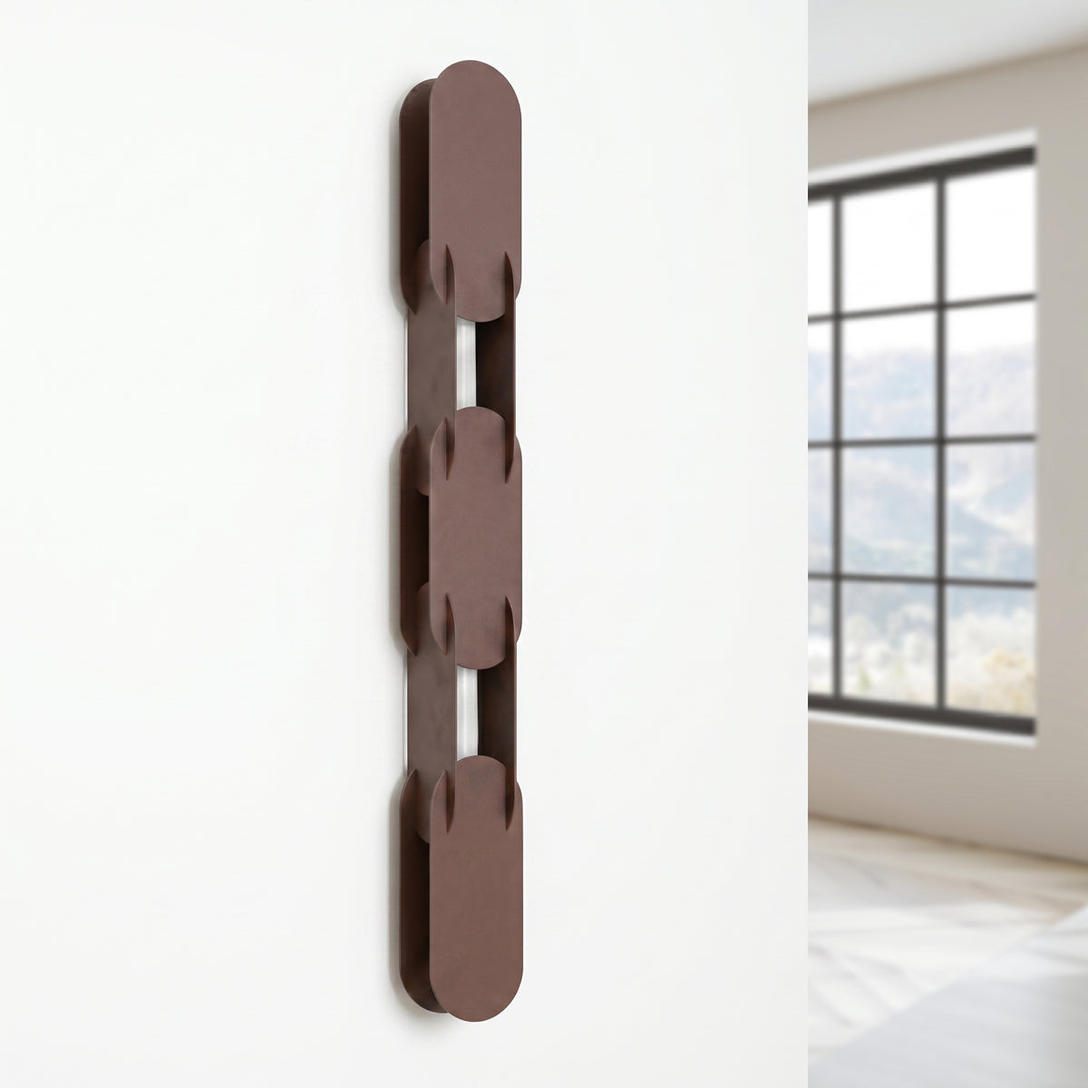 Applique Chain 91 cm marron