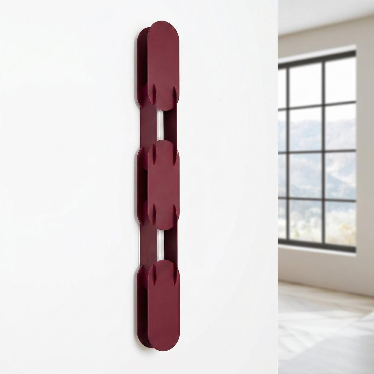 Applique Chain 91 cm bordeaux