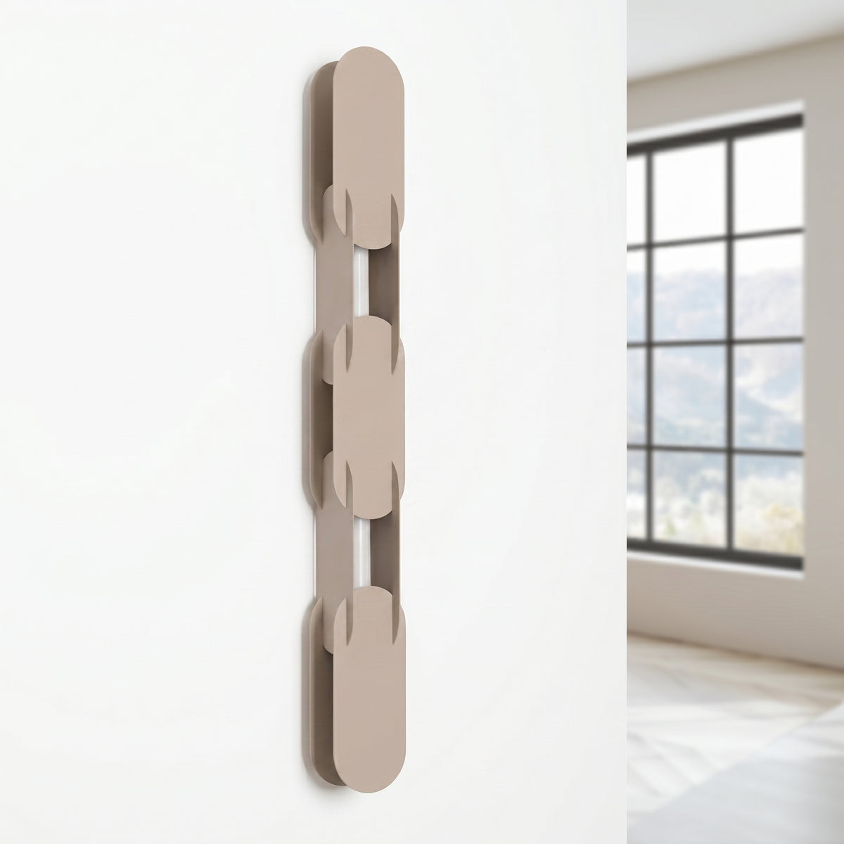 Applique Chain 91 cm taupe