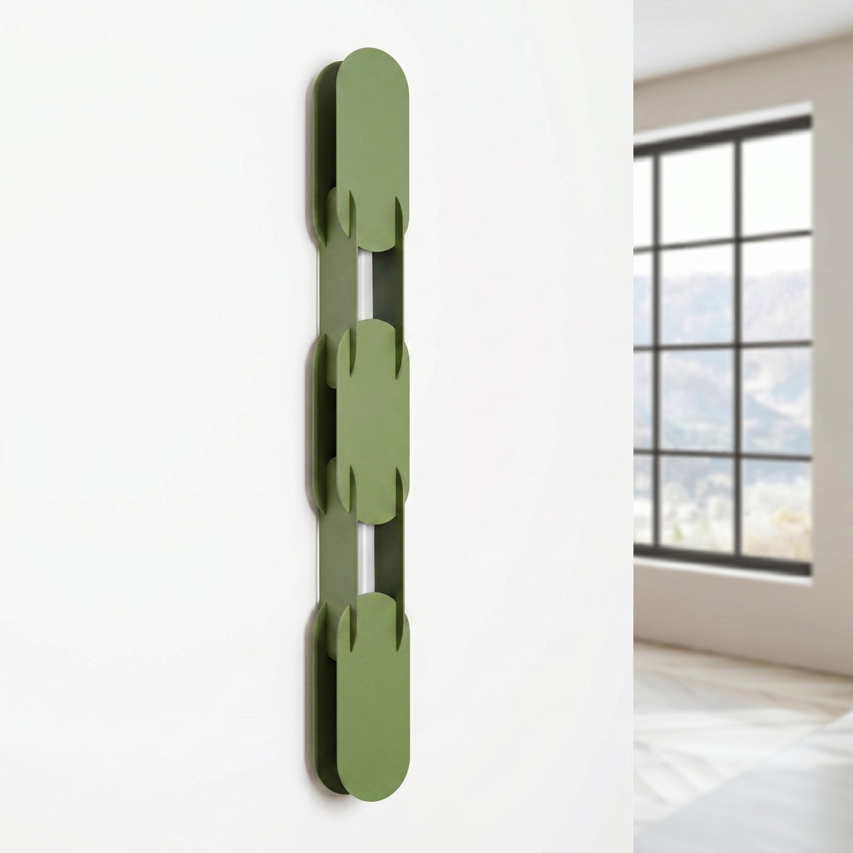Applique Chain 91 cm vert olive