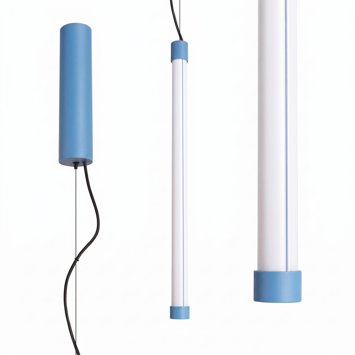 Suspension Trang 50 cm bleu ciel