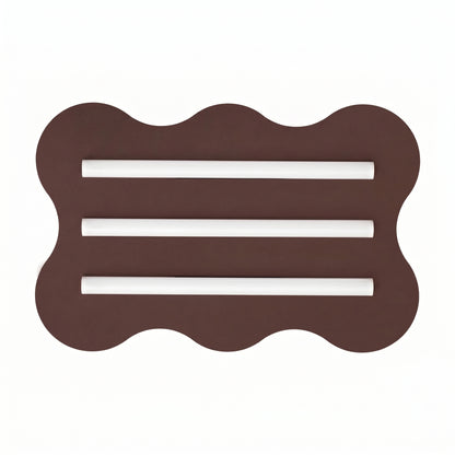 Plafonnier Klover 66 cm marron