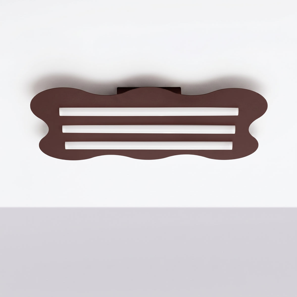 Plafonnier Klover 66 cm marron