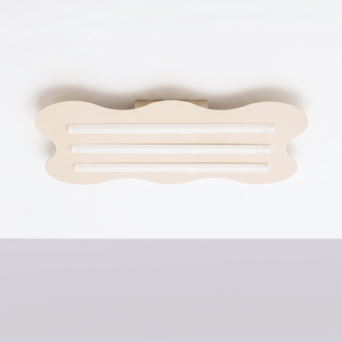 Plafonnier Klover 66 cm beige