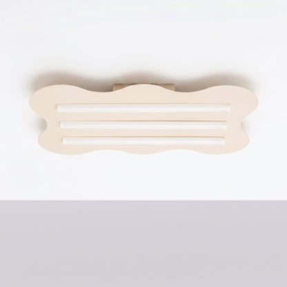 Plafonnier Klover 66 cm beige