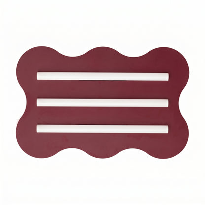 Plafonnier Klover 66 cm bordeaux