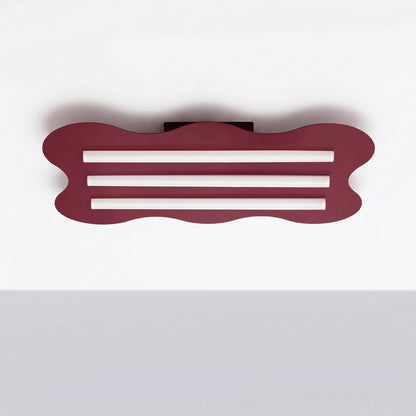 Plafonnier Klover 66 cm bordeaux