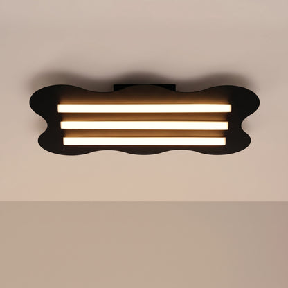 Plafonnier Klover 66 cm noir