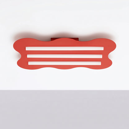 Plafonnier Klover 66 cm rouge