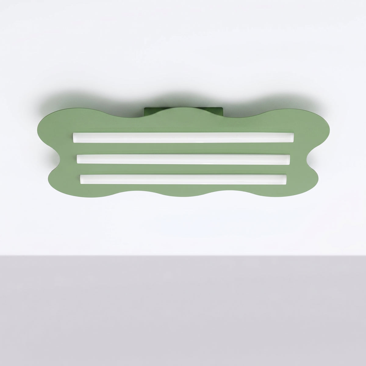 Plafonnier Klover 66 cm vert sauge