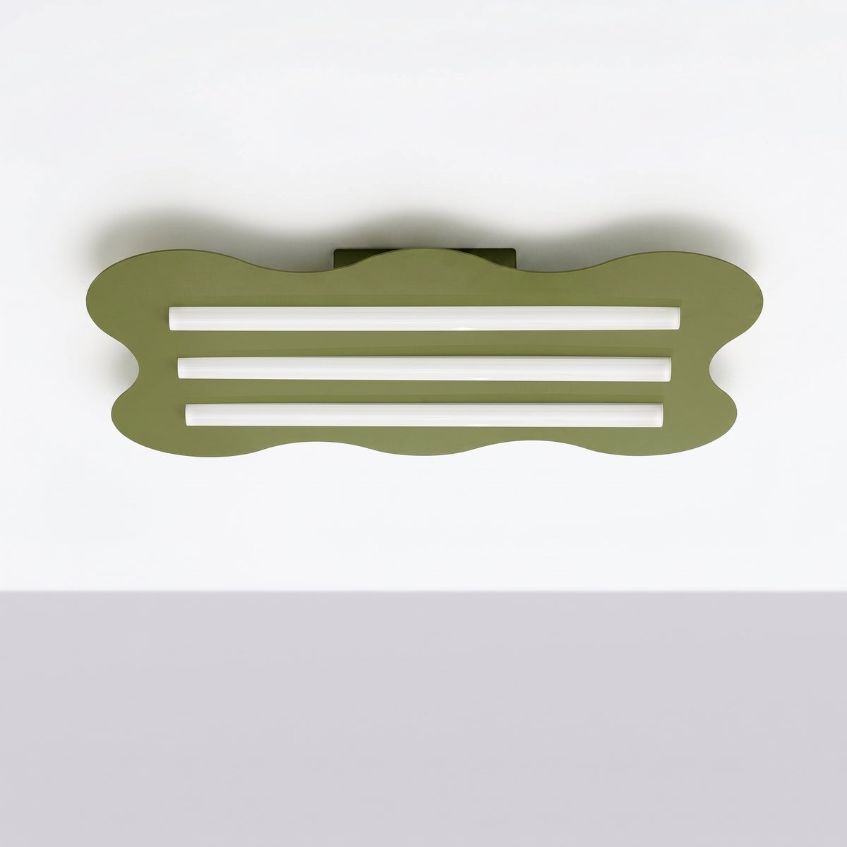 Plafonnier Klover 66 cm vert olive