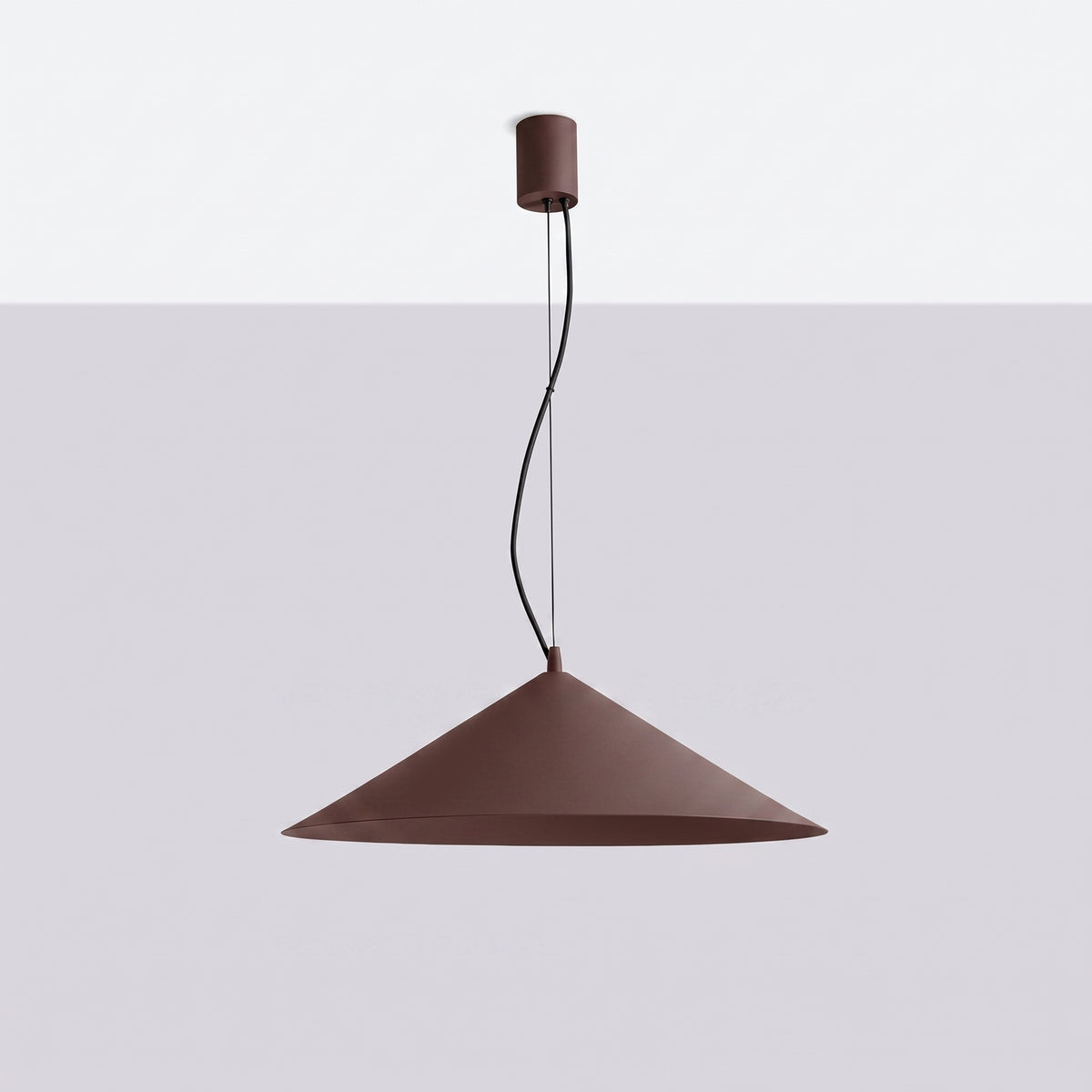 Suspension Fint Ø 50 cm marron
