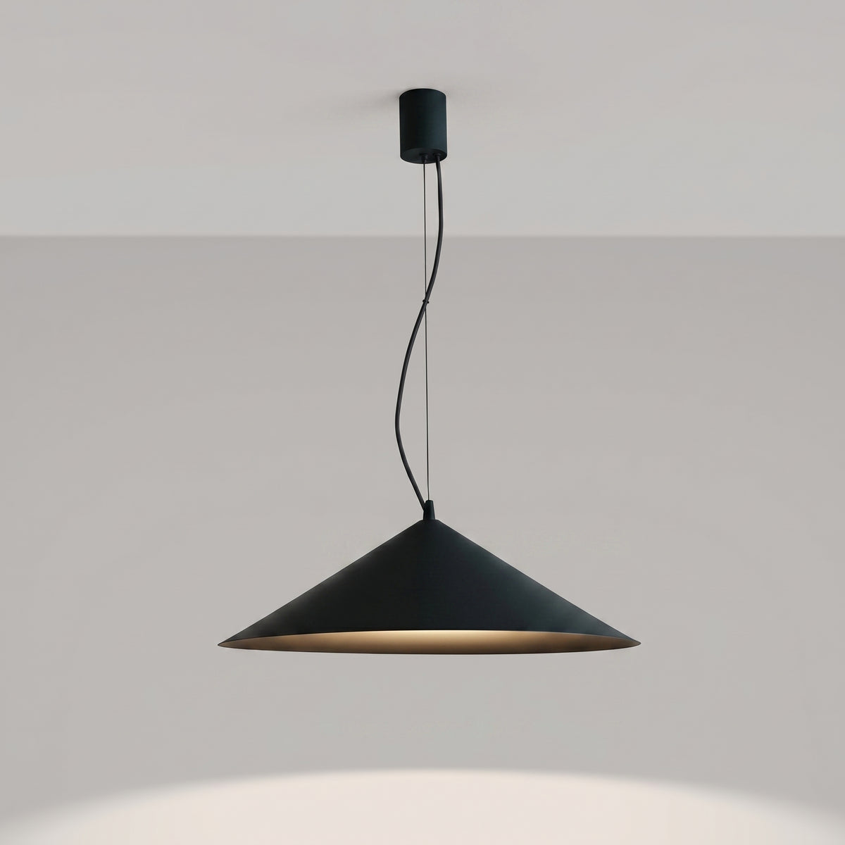 Suspension Fint Ø 50 cm noir