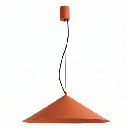 Suspension Fint Ø 50 cm ocre rouge