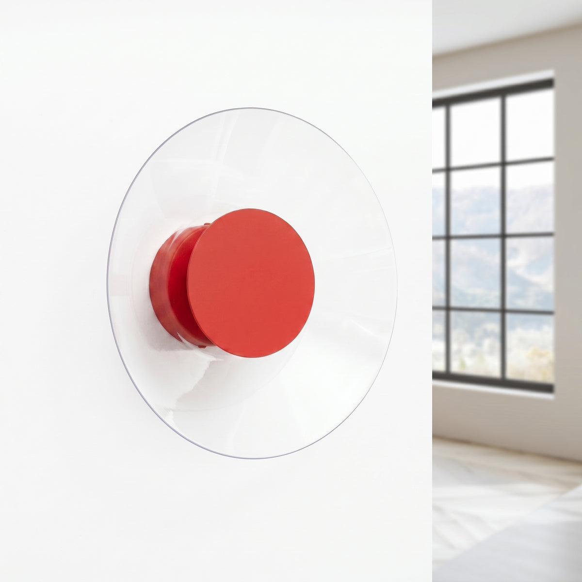 Applique Astro Ø 28 cm rouge