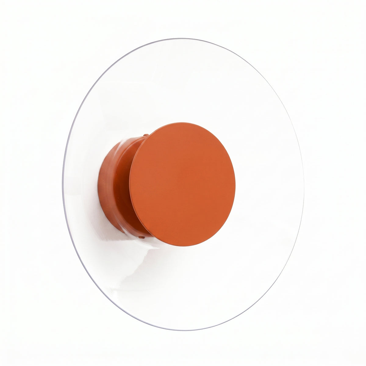 Applique Astro Ø 28 cm ocre rouge