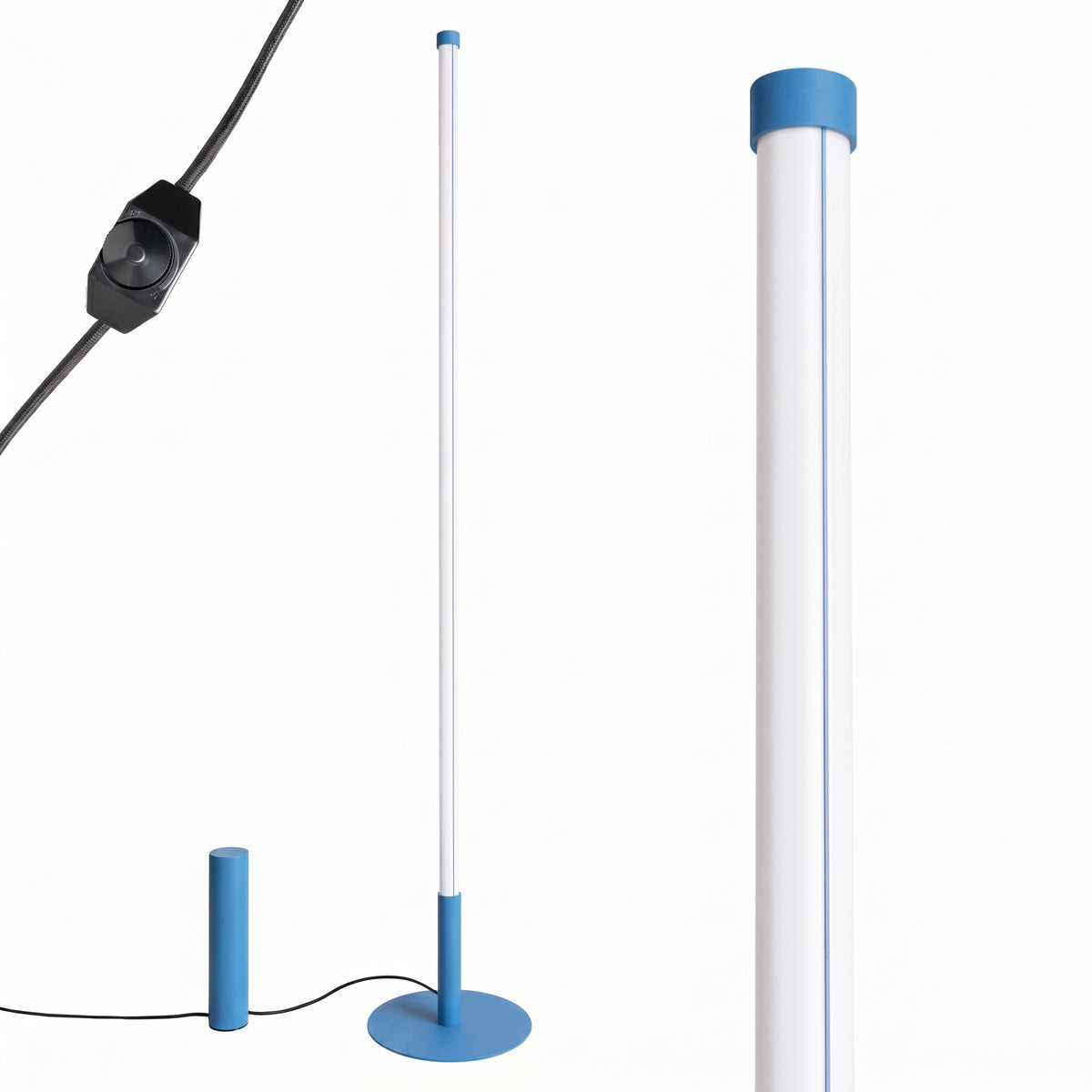 Lampadaire Trang 150 cm bleu ciel