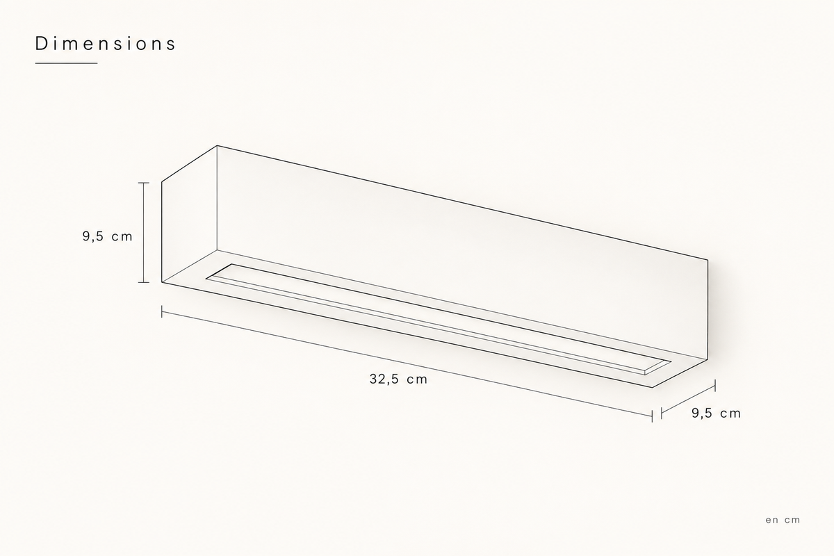 Plan de dimensions