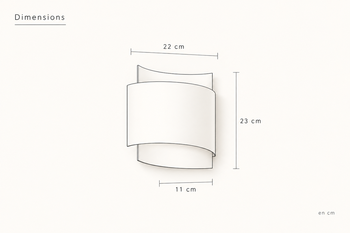 Plan de dimensions