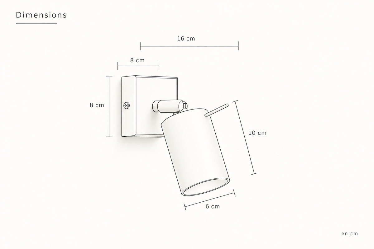 Plan de dimensions