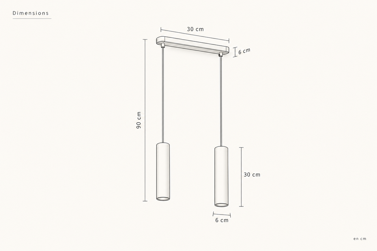 Plan de dimensions