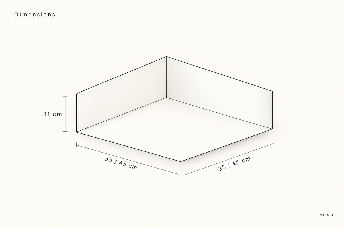 Plan de dimensions